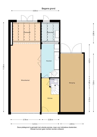 Floorplan - Vrouwenzand 2, 8303 ZK Emmeloord
